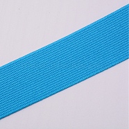 Ultra Wide Thick Flat Elastic Band, Webbing Garment Sewing Accessories, Sky Blue, 30mm(X1-EC-WH0016-A-S012)
