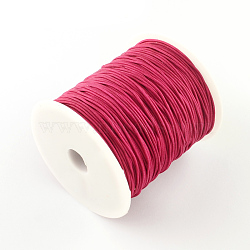 Nylon Thread, Cerise, 1mm, about 153.1 yards(140m)/roll(NWIR-R013-1mm-129)