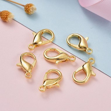 Zinc Alloy Lobster Claw Clasps(E106-G-NF)-5
