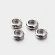 201 Stainless Steel Large Hole Donut Spacer Beads(STAS-E082-03)-1