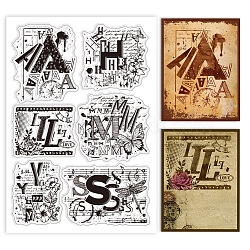 Custom PVC Plastic Clear Stamps, for DIY Scrapbooking, Photo Album Decorative, Cards Making, Letter, 160x110x3mm(DIY-WH0448-0269)