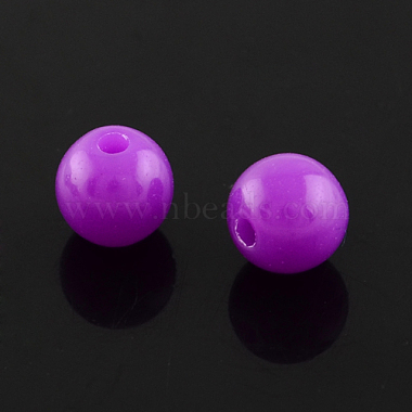 Perlas de acrílico fluorescentes(MACR-R517-18mm-M)-2