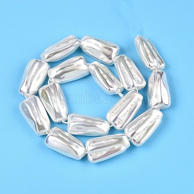 Transparent Spray Painted Glass Beads Strands(GLAA-N001-41)-3