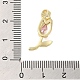 Brass Micro Pave Cubic Zirconia Pendants(KK-E105-01G-03)-3