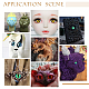 Elite Craft Plastic Doll Eyes Stuffed Toy Eyes(DIY-PH0009-37)-7
