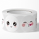 Round Paper Expression Face Cartoon Sticker Rolls(PW-WG20361-01)-5