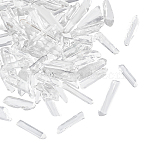 150g Natural Quartz Crystal Beads, Nuggets, No Hole/Undrilled, for Wire Wrapped Pendant Making, 15~40x4~12x3~10mm, 150g/box(G-AR0004-39)