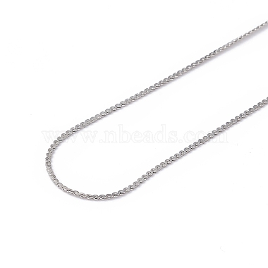 304 ожерелье из змеевика из нержавеющей стали для мужчин и женщин(NJEW-G076-01B-P)-3