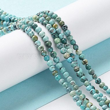 Natural HuBei Turquoise Beads Strands(G-M411-A02-02)-4