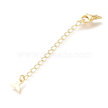 Brass Lobster Claw Clasps(KK-K388-60G)-2