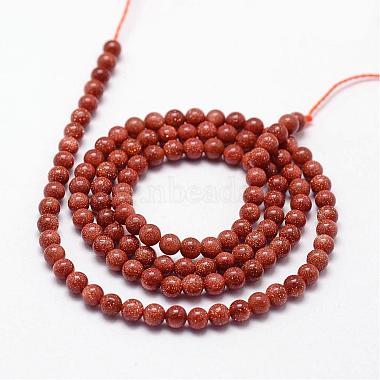 Goldstone Beads Strands(G-N0200-01A-3mm)-2
