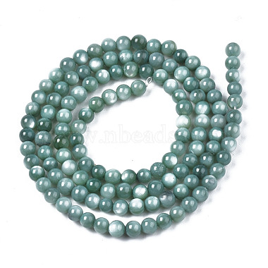 Eau douce naturelle de coquillage perles brins(BSHE-T009A-01J)-2