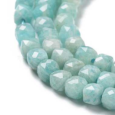 Natural Amazonite Beads Strands(G-J400-A07-03)-4
