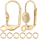 20Pcs Brass Leverback Earring Findings(KK-BBC0010-51)-1
