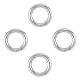 unicraftale 201 anneaux de portail à ressort en acier inoxydable(STAS-UN0010-85P)-1