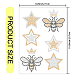 Star Crown Bees Glass Hotfix Rhinestone(DIY-WH0303-288)-2