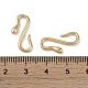 Brass Hook and S-Hook Clasps(KK-G497-26G)-3