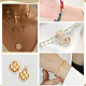 10Pcs Brass Spring Gate Rings(KK-ME0004-13G)-5