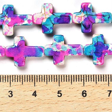 Synthetic Turquoise Beads Strands(G-C101-E01-01)-5