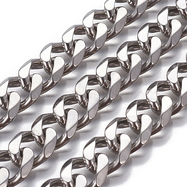 201 Stainless Steel Cuban Link Chains Chain