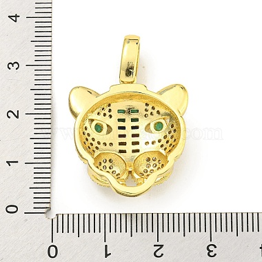 Brass Micro Pave Cubic Zirconia Pendants(KK-K354-13F-G)-3