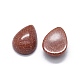 Cabujones de piedra dorada sintética(G-O175-22-15)-2