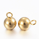 304 Stainless Steel Sphere Charms(STAS-H394-11)-3