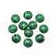 Synthetic Malachite Cabochons(G-R416-6mm-38)-1