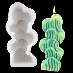 DIY Candle Silicone Molds, for Scented Candle Making, Cactus, 13x5x3cm(WG59570-05)