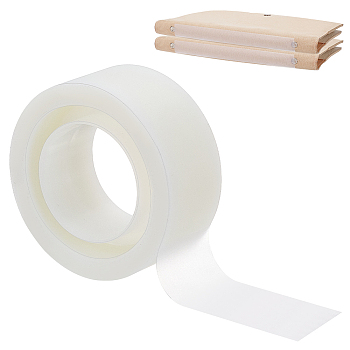 Plastic Bookbinding Tapes, Clear, 19mm. 2Roll/set