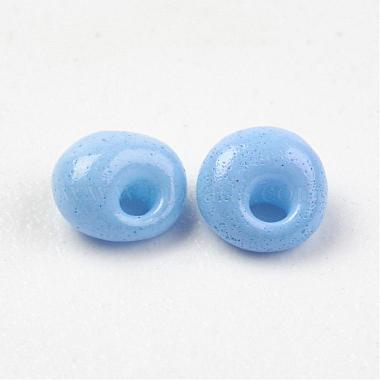 Opaque Glass Seed Beads(SEED-R032-B08)-2
