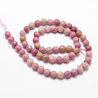 Chapelets de perles en rhodonite naturelle(G-D840-16-8mm)-2