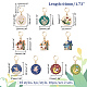 Alloy Enamel Pendant Stitch Markers(HJEW-AB00286)-2