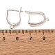 Brass Hoop Earring Findings(KK-L148-07P)-3