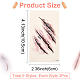 27Pcs Removable Scar Temporary Tattoos(DIY-SP0005-66B)-2
