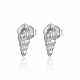 Stainless Steel Conch Shape Earrings for Women(IK8613-2)-1