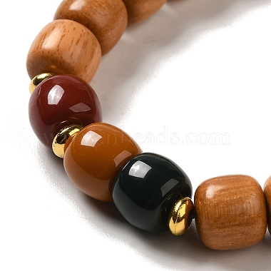 bois de perle de bracelets(BJEW-B080-27C)-2