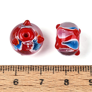 Handmade Lampwork Beads(LAMP-N038-03C)-4