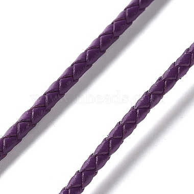 Braided Leather Cord(VL3mm-27)-3