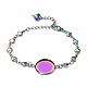 Rainbow Color 304 Stainless Steel Bracelet Making(STAS-L248-009M)-1