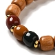 bois de perle de bracelets(BJEW-B080-27C)-2