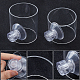 SUPERFINDINGS 2Pcs 2 Styles Transparent Acrylic Aquarium Shrimp Food Feeder Tube(AJEW-FH0001-40)-2