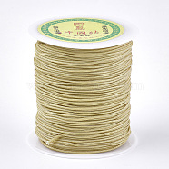 Nylon Thread, Pale Goldenrod, 1.5mm, about 120.29 yards(110m)/roll(NWIR-S007-34)