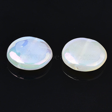 Rainbow Iridescent Plating Acrylic Beads(PACR-S221-005)-3