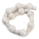 Natural White Jade 3-Hole Guru Beads Strands(G-H064-E03-01)-3