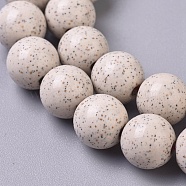 Natural Hokutolite Beads Strands, Round, 10mm, Hole: 1.6mm, about 41pcs/Strand, 15.75 inch(40cm)(G-L536-01-10mm)