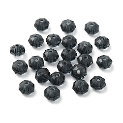 K9 Glass, Imitation Austrian Crystal Beads, Grade AAA, Faceted, Octagon, Dark Blue, 6x4mm, Hole: 0.7~0.9mm(SWAR-F083-4x6mm-20)