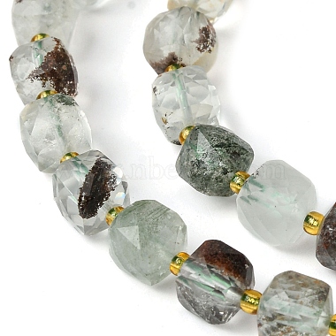 Natural Green Lodolite Quartz/Garden Quartz Beads Strands(G-Q010-A18-01)-4