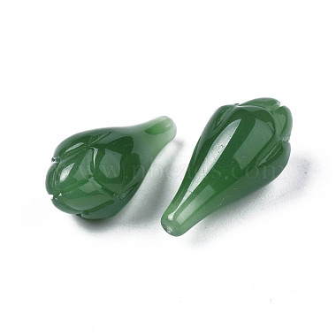 Imitation de perles de verre de jade(GLAA-S054-21A)-3