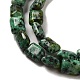 Dyed Natural African Turquoise(Jasper) Beads Strands(G-G085-A06-01)-3